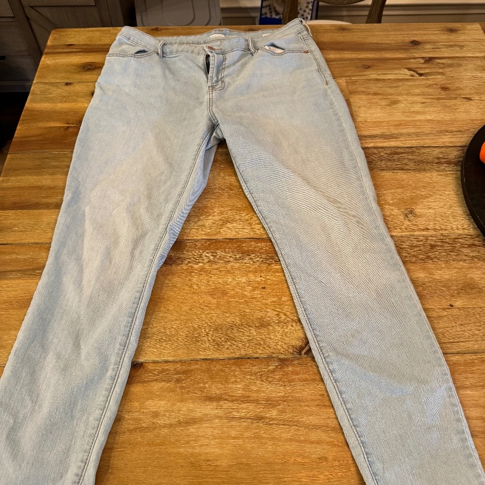 Light Wash Super Skinny Jeans Old Navy